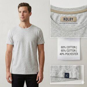 *Kolby Heather Grey T Shirt